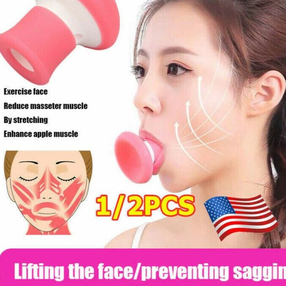 1 pc. Face Lifting Jaw Line Exerciser Double Chin Reducer - Picture 1 of 9